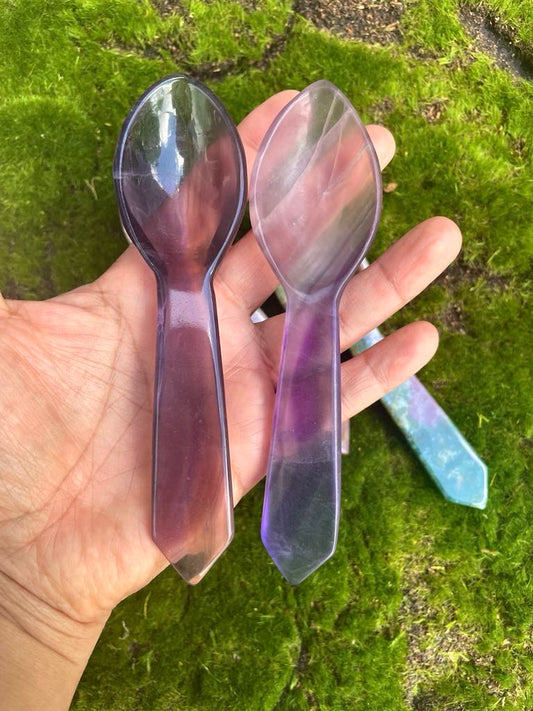 Crystals Carving SPOON | Decorative Spoon | Stone carving home decor |