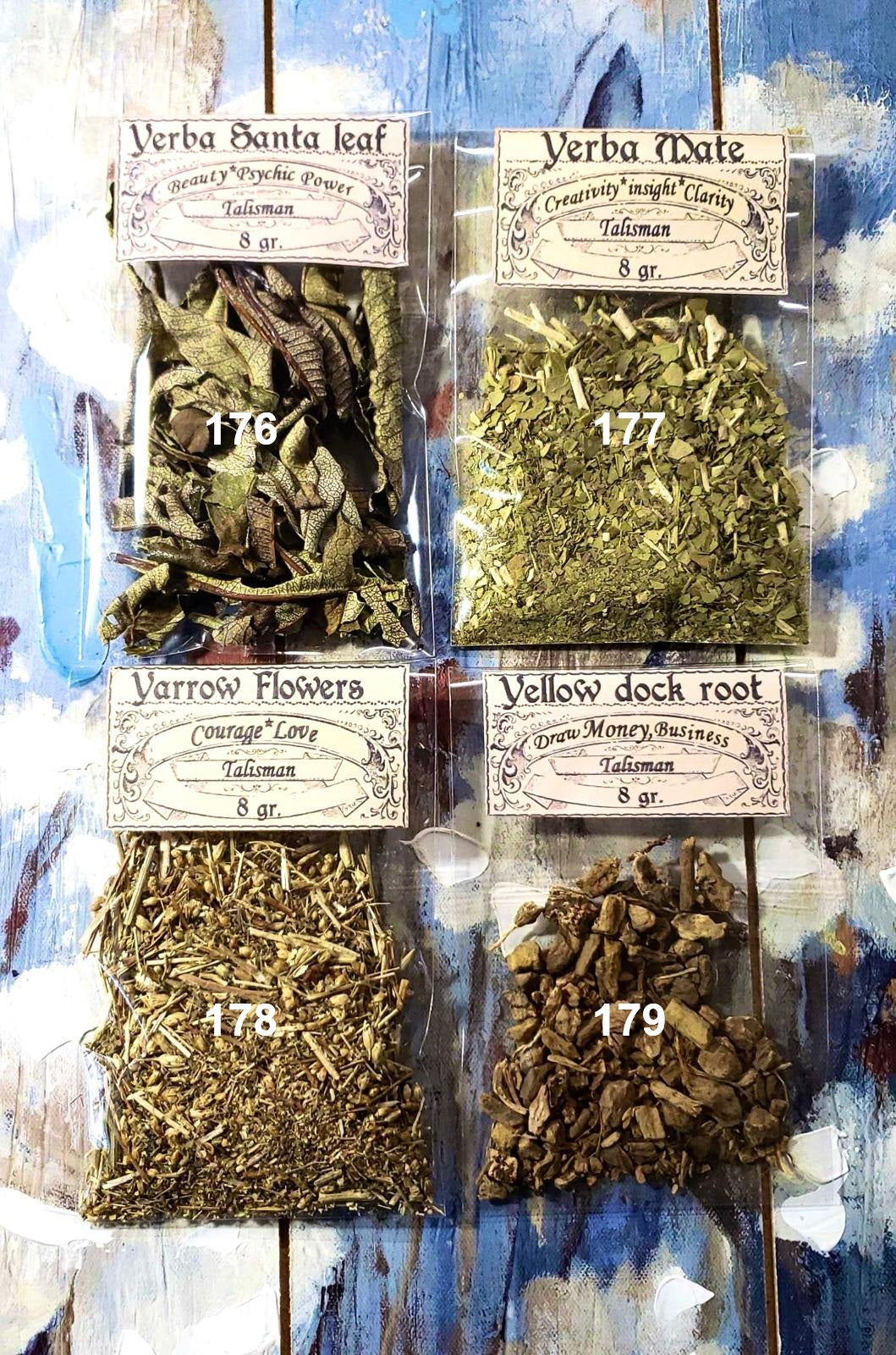 LOT OF HERB Bags Botanical treasure