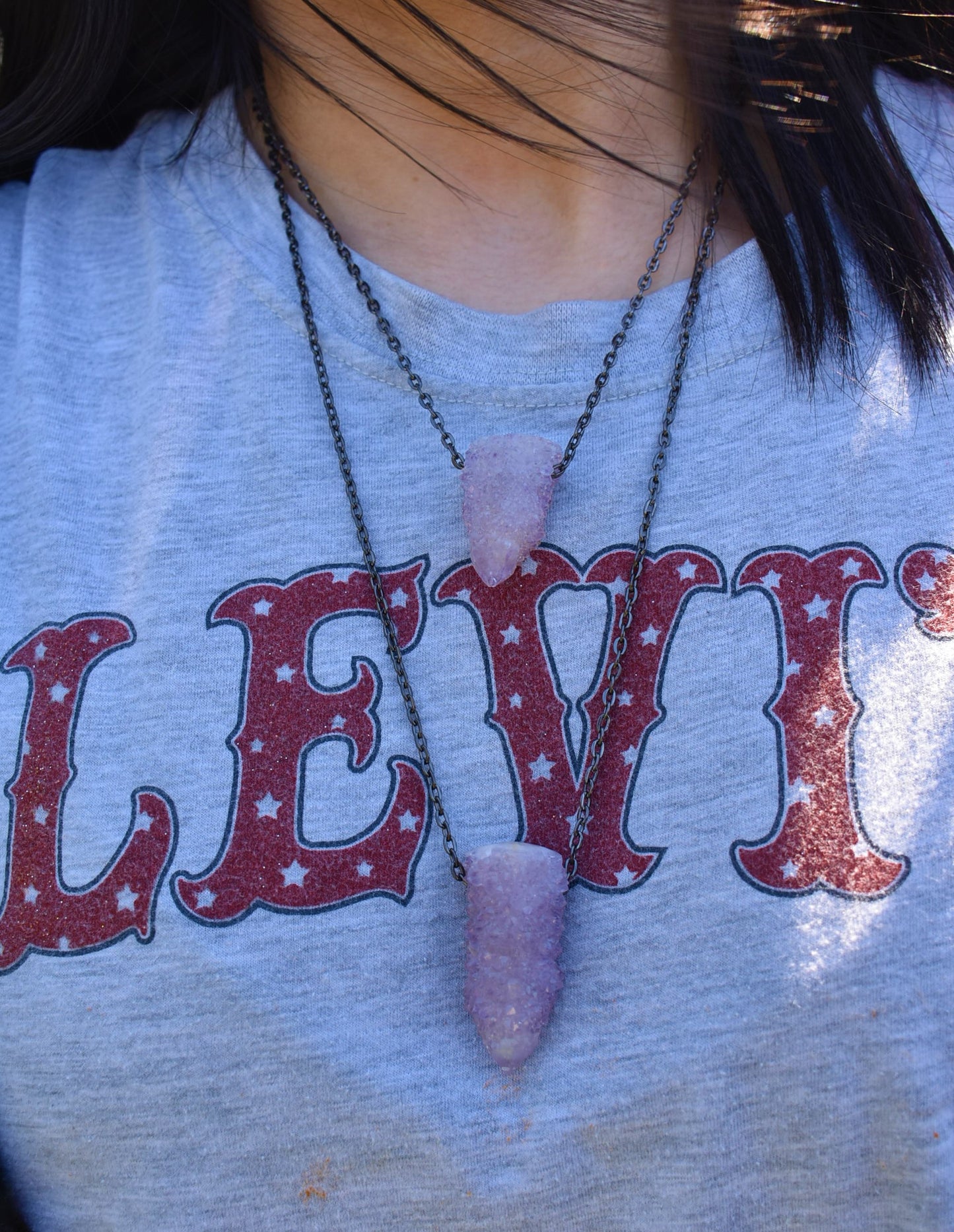 SPIRIT QUARTZ necklace | Crystals lovers| Spirit quartz pendant