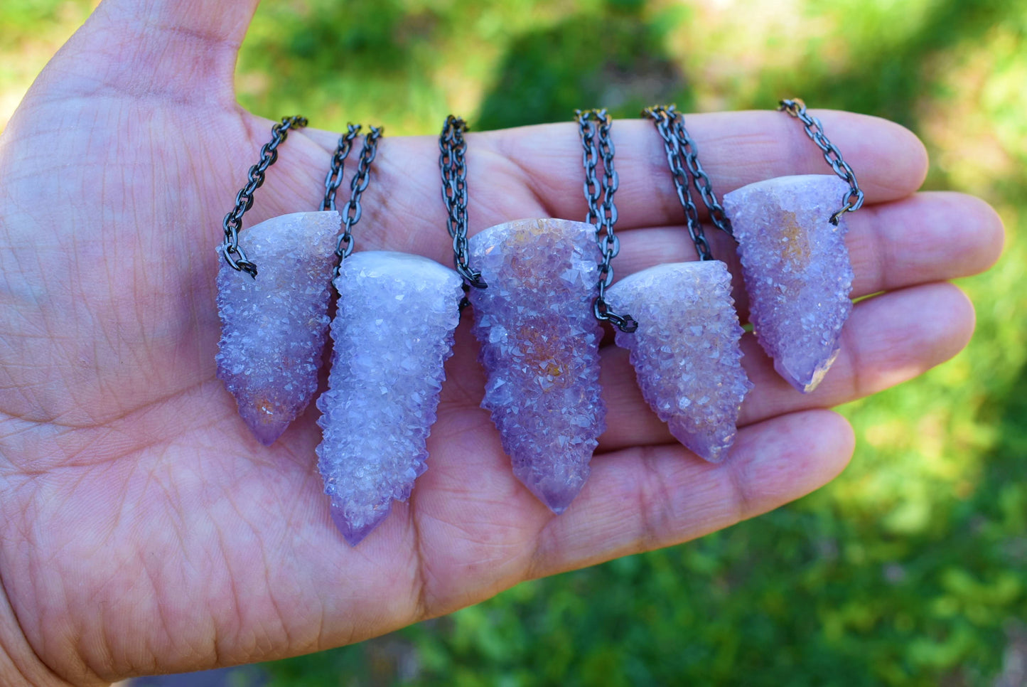 SPIRIT QUARTZ necklace | Crystals lovers| Spirit quartz pendant